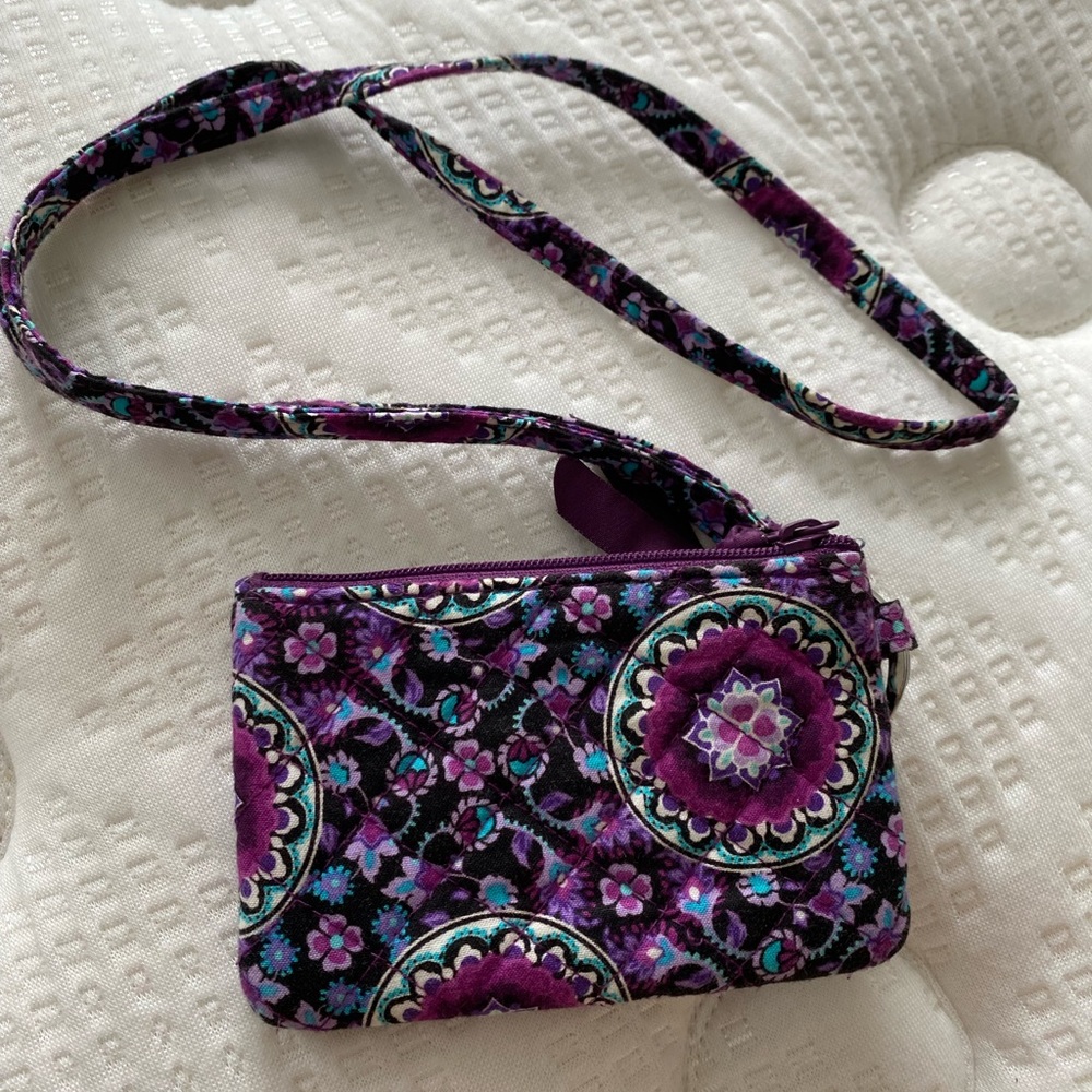 Vera Bradley Wallet and Lanyard